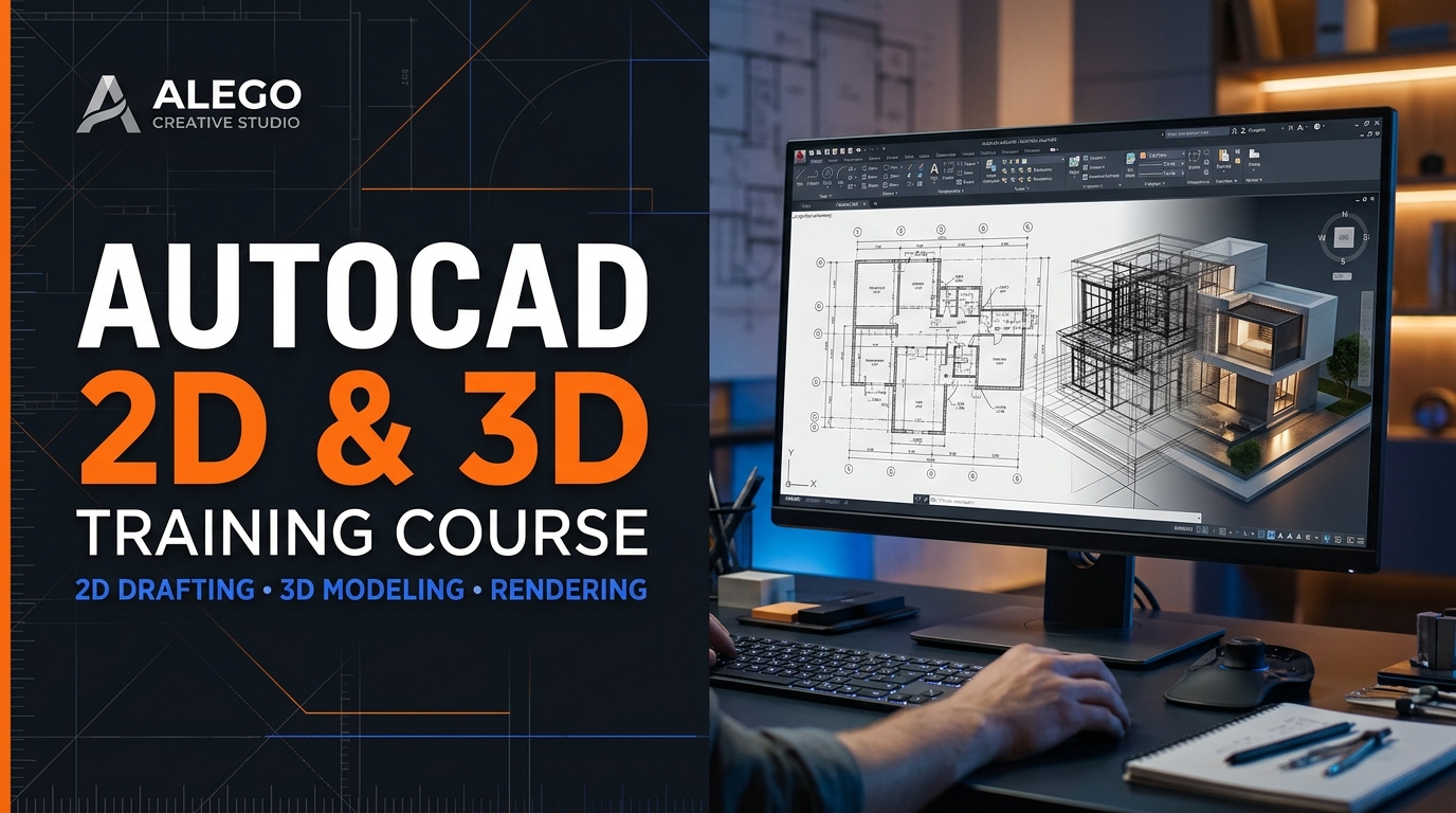 Thumbnail AutoCAD 2D dan 3D